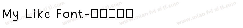 My Like Font字体转换